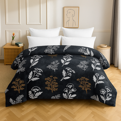 Flannel Duvet Cover, Quilt Cover